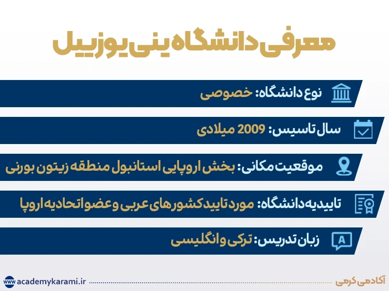 معرفی کامل دانشگاه ینی یوزییل